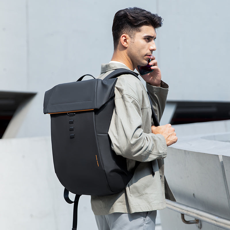 MARK RYDEN Global black 180° closure anti-theft backpack for modern travelers