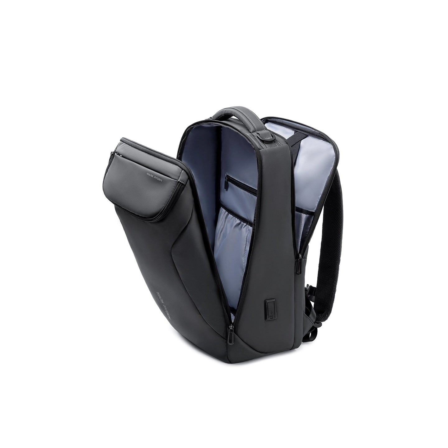 Compacto Pro : Sac à dos quotidien simple et de grande capacité au design futuriste