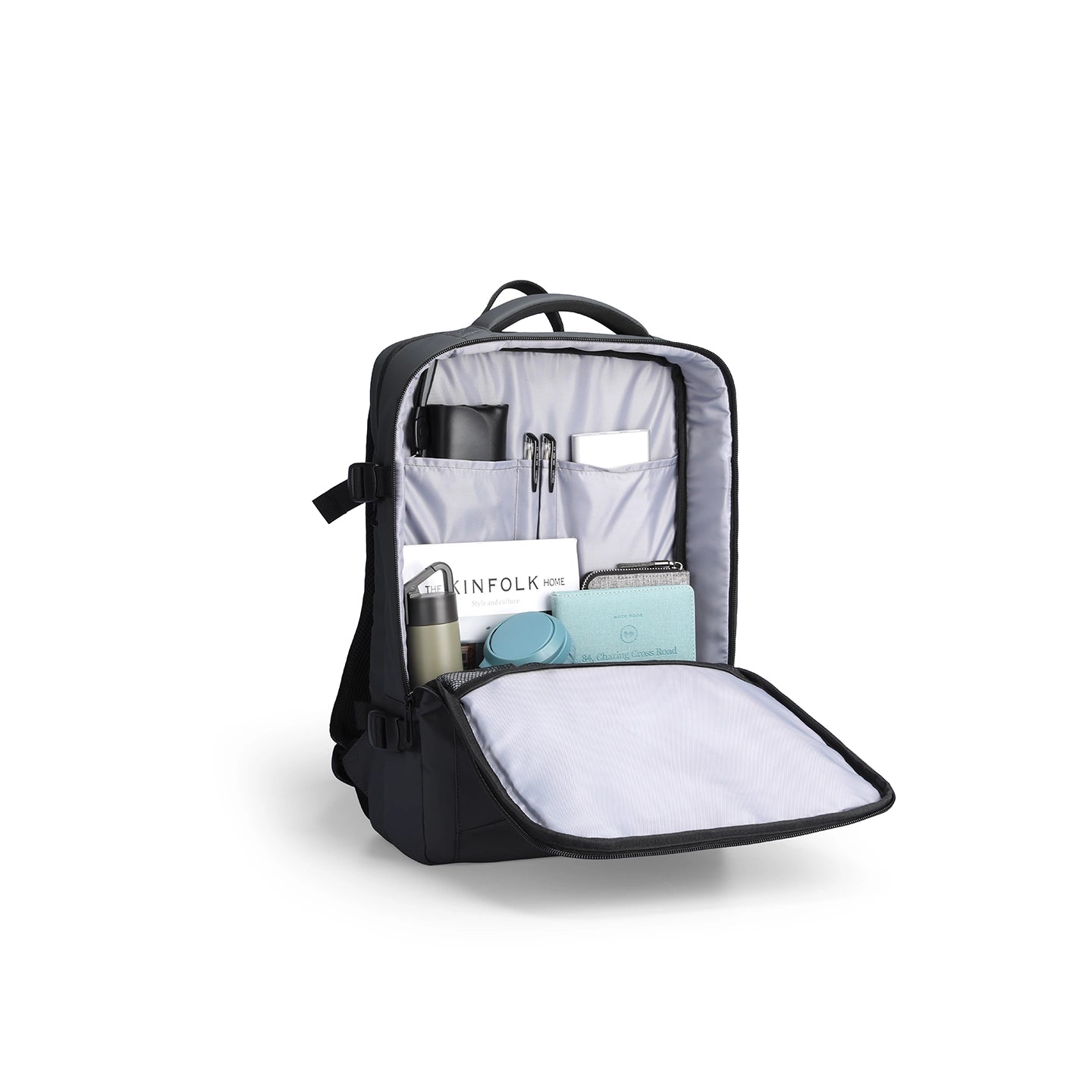 Expandos: Versatile Expandable Laptop Backpack For All-day Traveling
