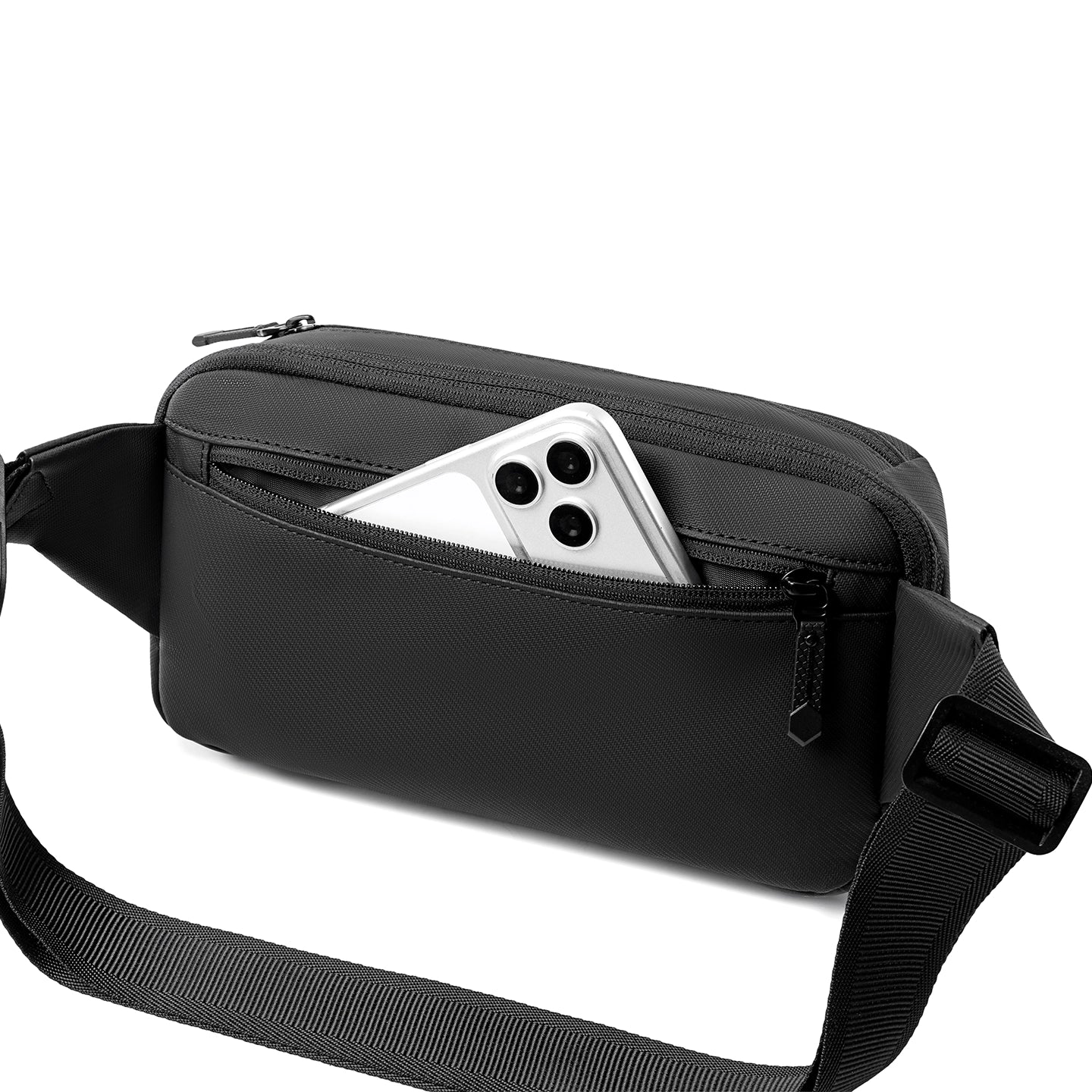 VerseSling: Compact Crossbody Bag with 900D Splash-Proof Fabric