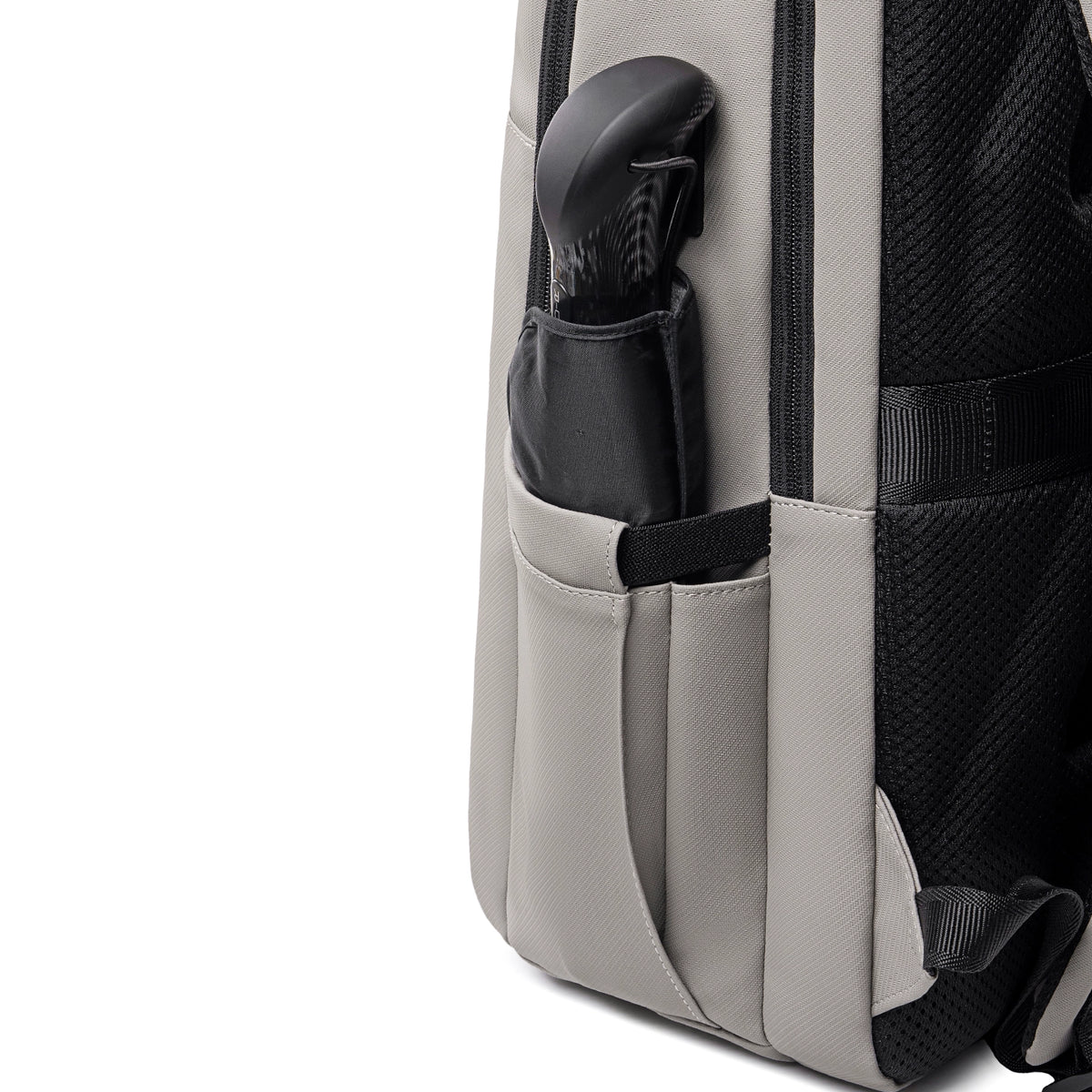 VaultCharge: 18.5L Business Laptop Backpack with EVA Diamond Bumper for Professionals