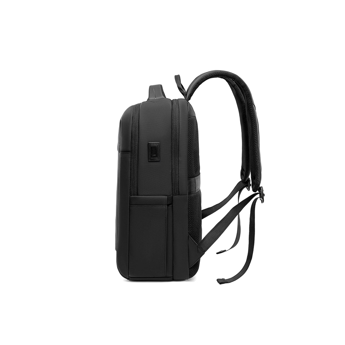VaultCharge: 18.5L Business Laptop Backpack with EVA Diamond Bumper for Professionals