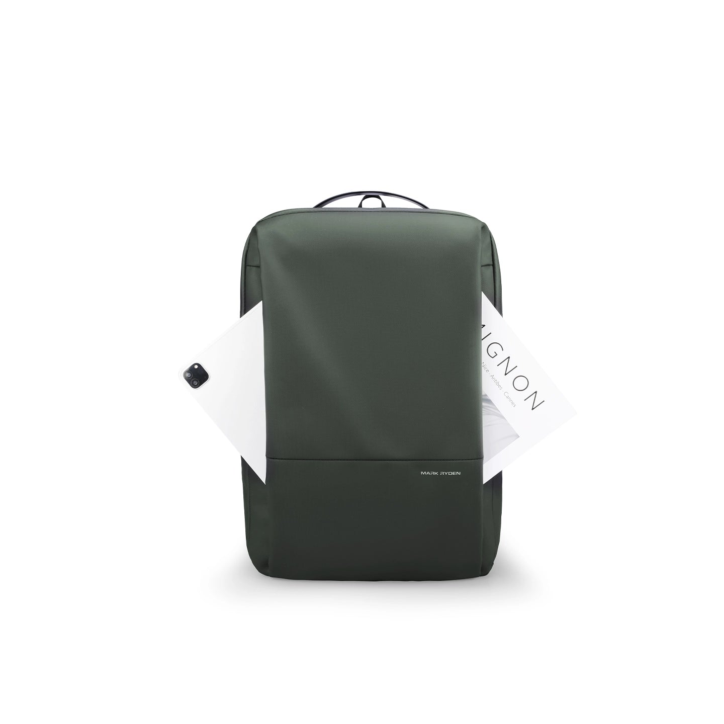 Super Light: Multi-compartment Waterproof Leather Computer Commuter Backpack