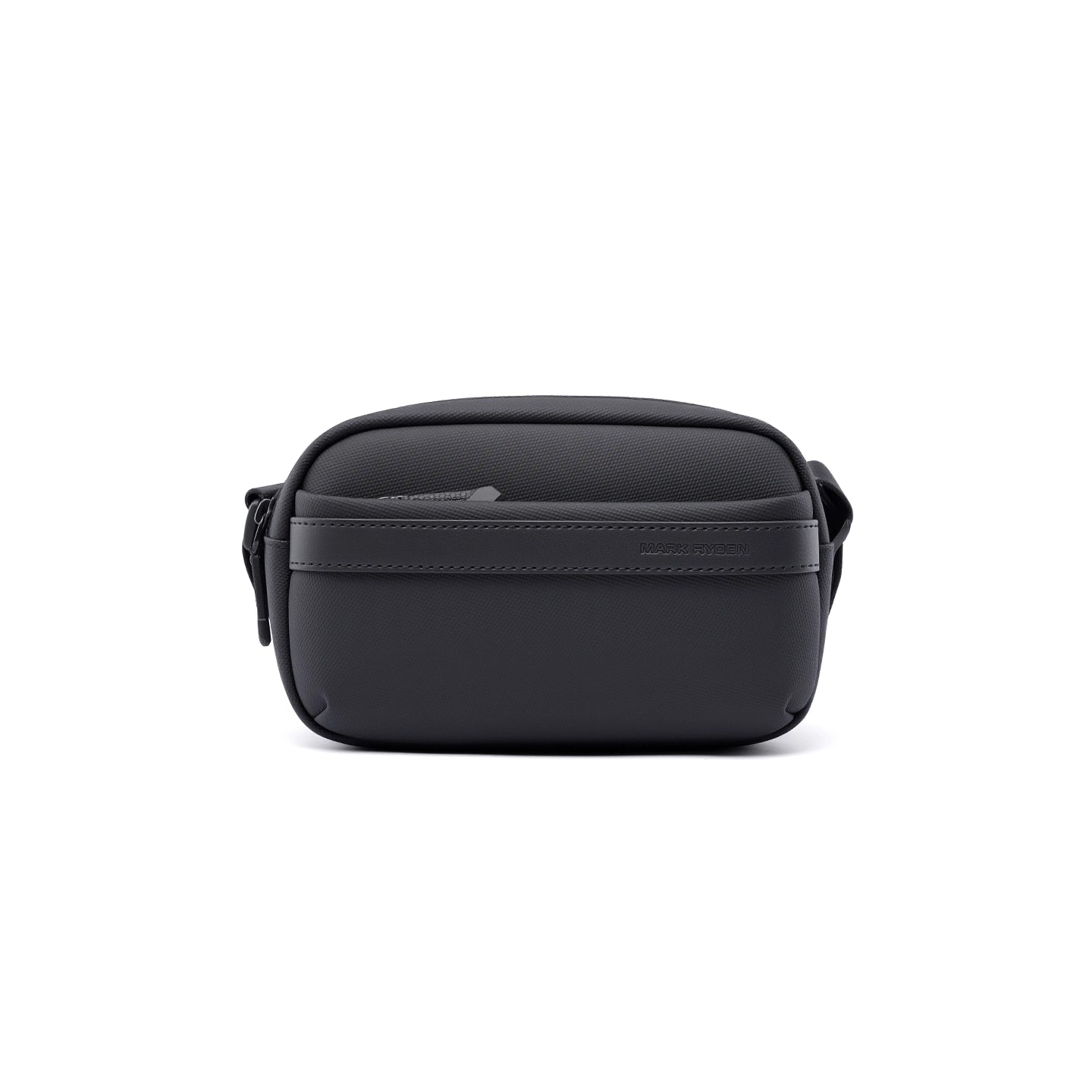 ExecSlim: Slim Business Crossbody Bag with 3 Compartments and Key Hook