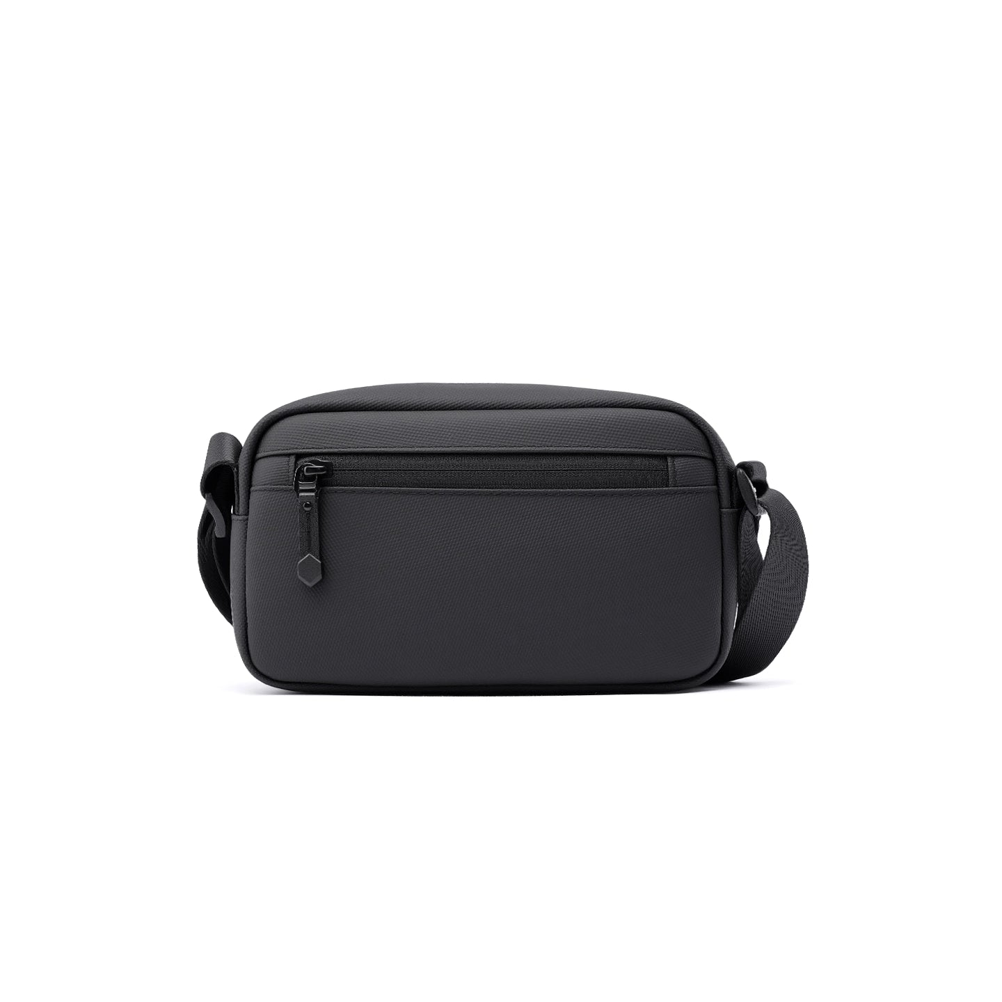 ExecSlim: Slim Business Crossbody Bag with 3 Compartments and Key Hook