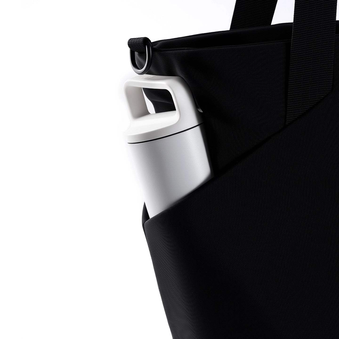 ToteShift: 16L Water-Resistant Laptop Tote Bag with Detachable Crossbody Strap