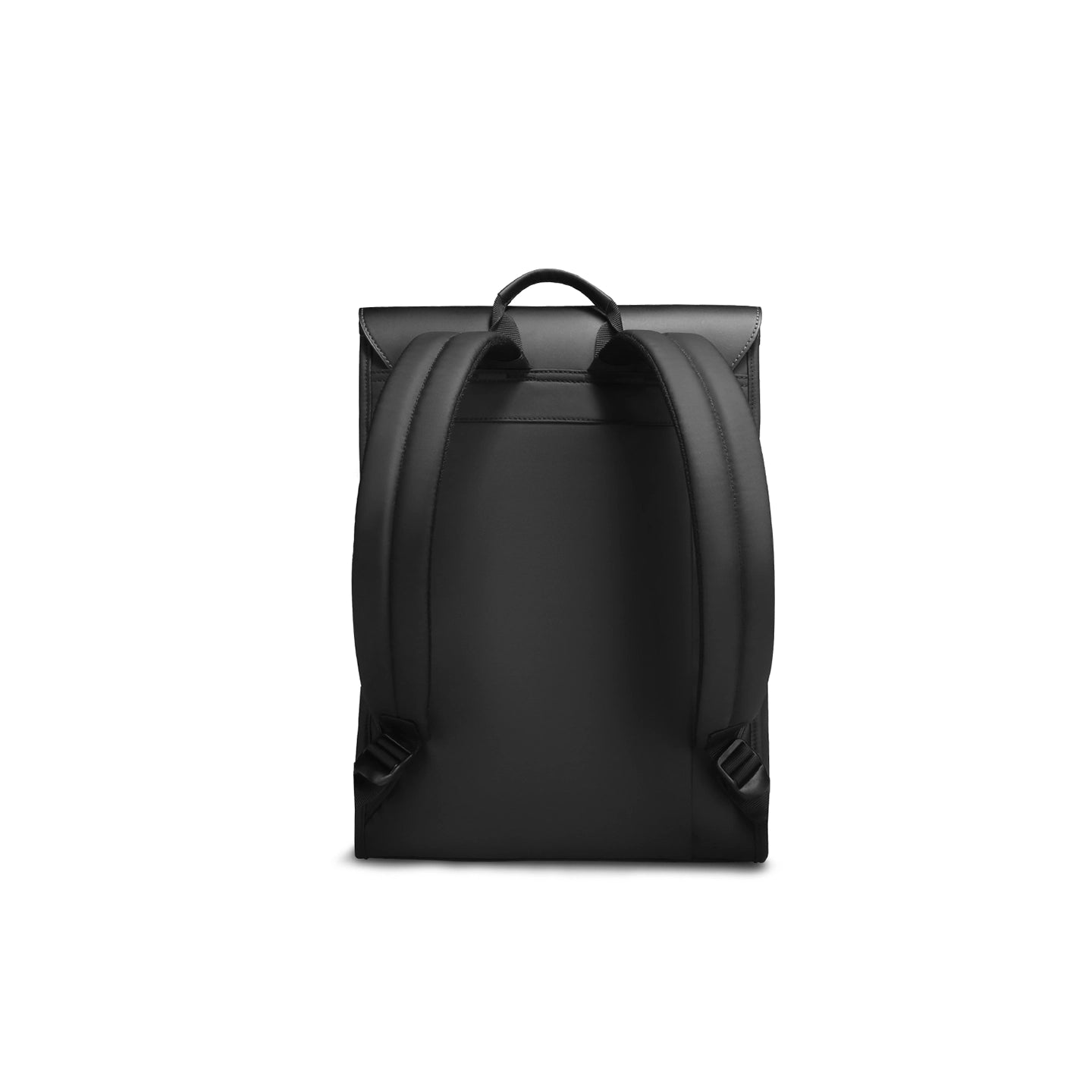 MUKE I: School Style Classic Business Work Black Oxford Backpack