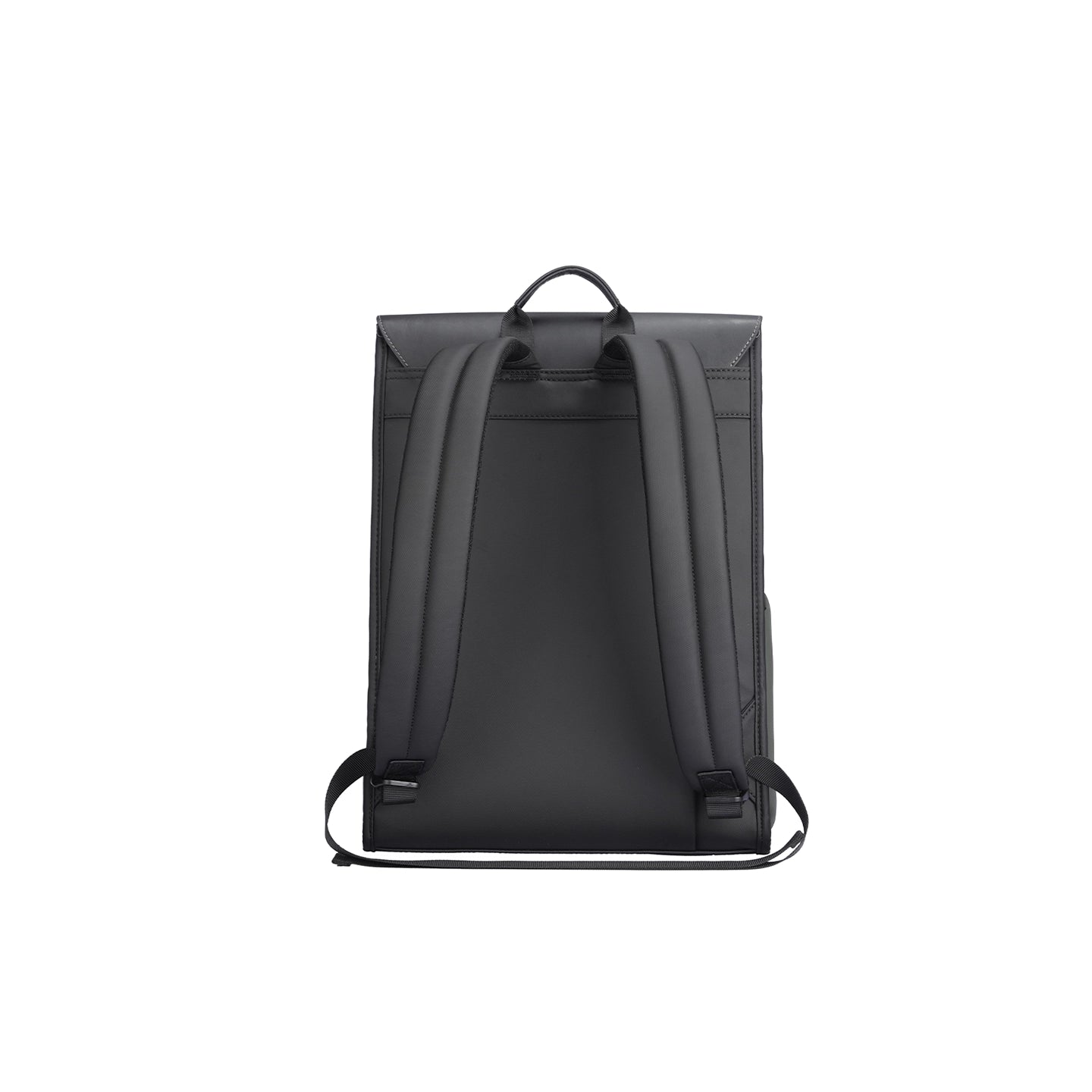 MUKE I: School Style Classic Business Work Black Oxford Backpack