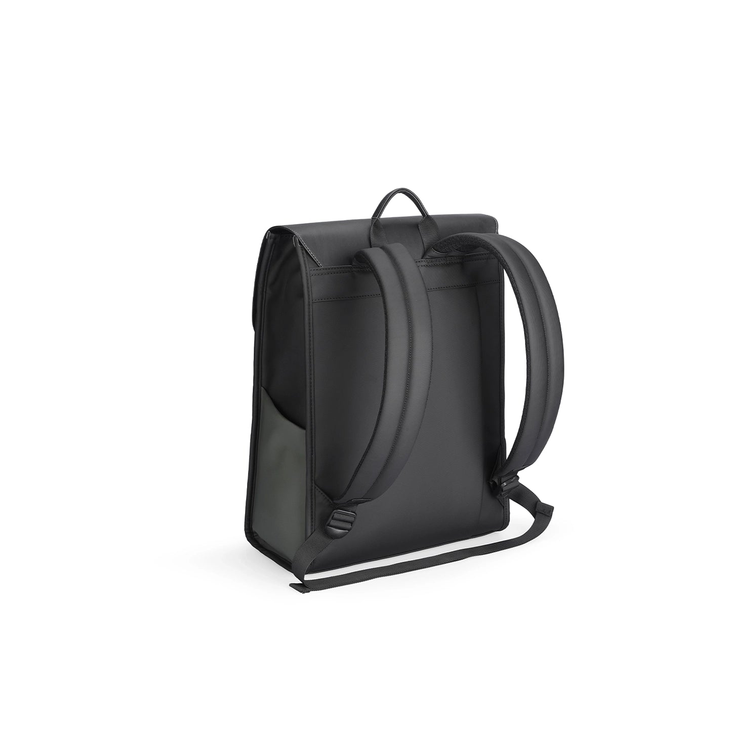 MUKE I: School Style Classic Business Work Black Oxford Backpack