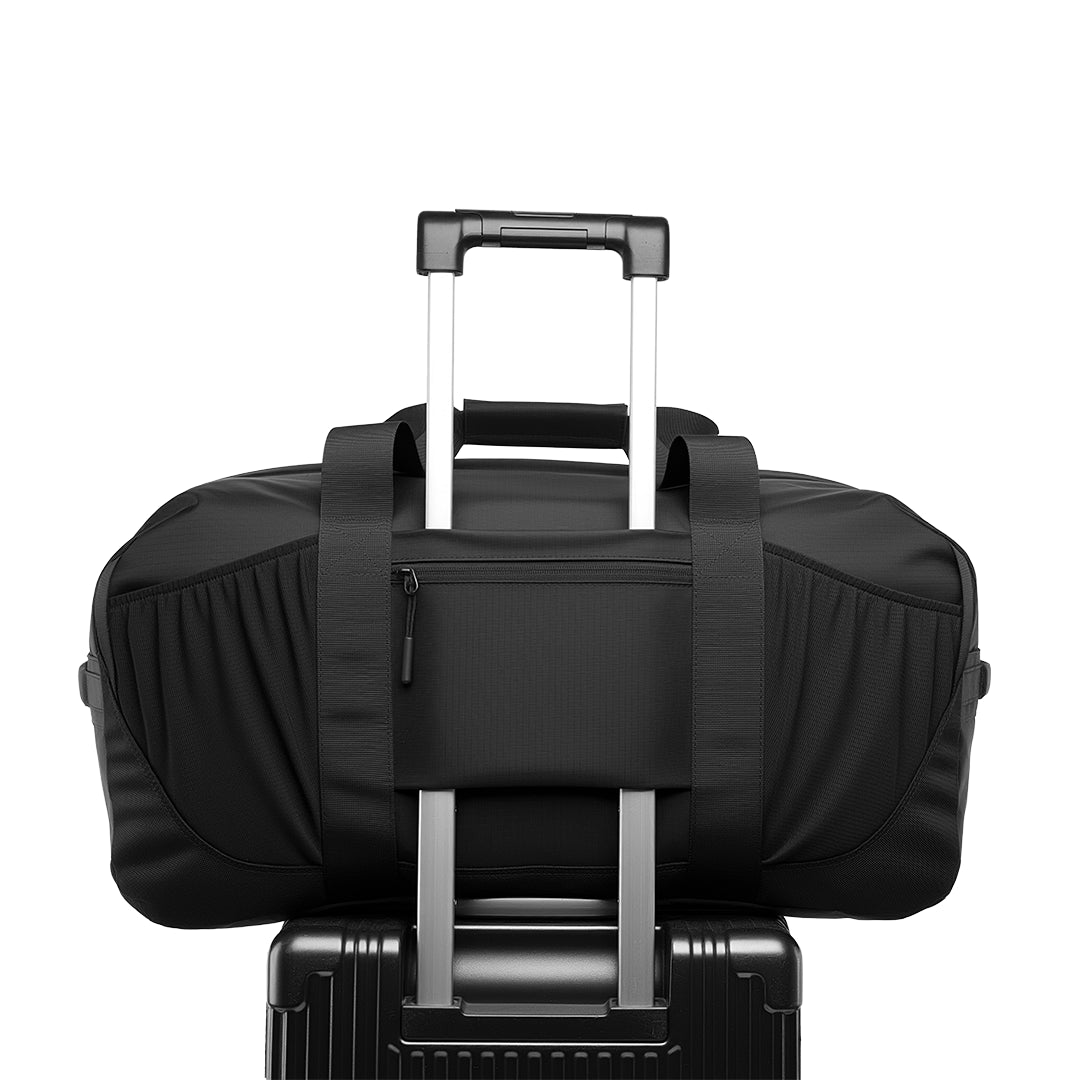 AeroDuffle: 48L Travel Duffle Bag with Multi-Pockets & Luggage Strap