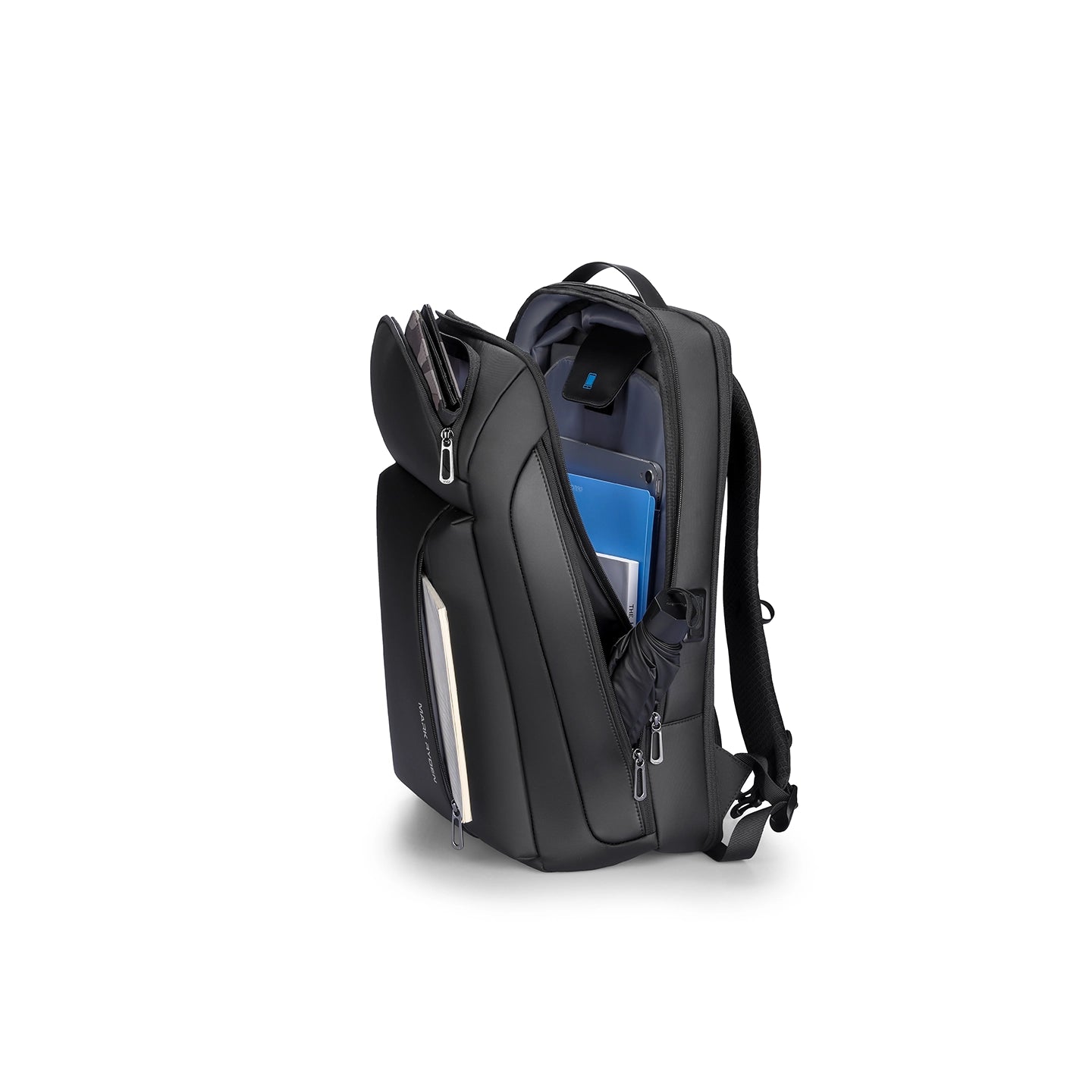 Transforma: Expandable Transformable High-Quality Oxford Waterproof Backpack with USB Charging Capability