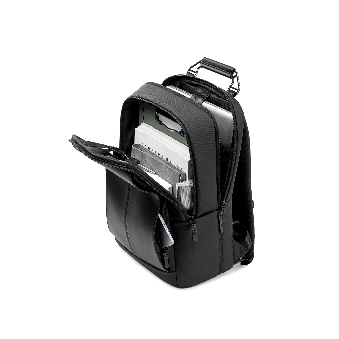 AeroBrief: 17L Business Laptop Backpack with 3D Breathable Back for Commuter