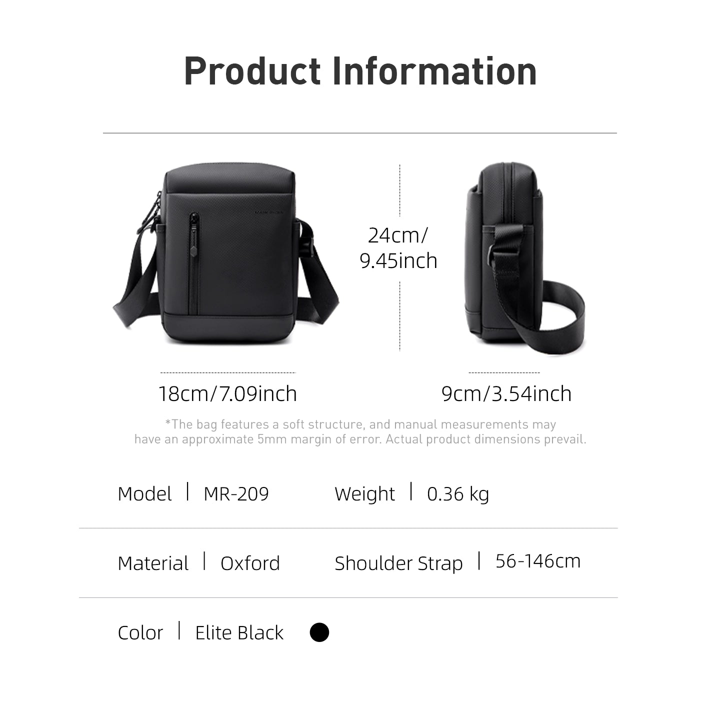 HydroCarry: Crossbody Sling with Multi-Pocket Design for Daily Commute