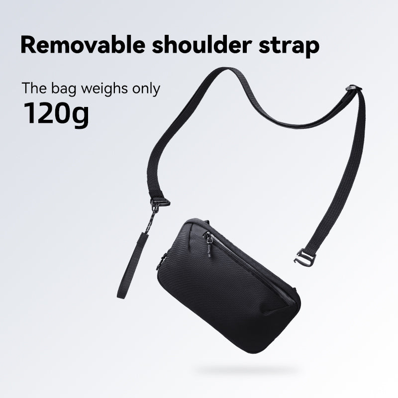 MarkRyden Global switchstorage IV black crossbody toiletry bag
