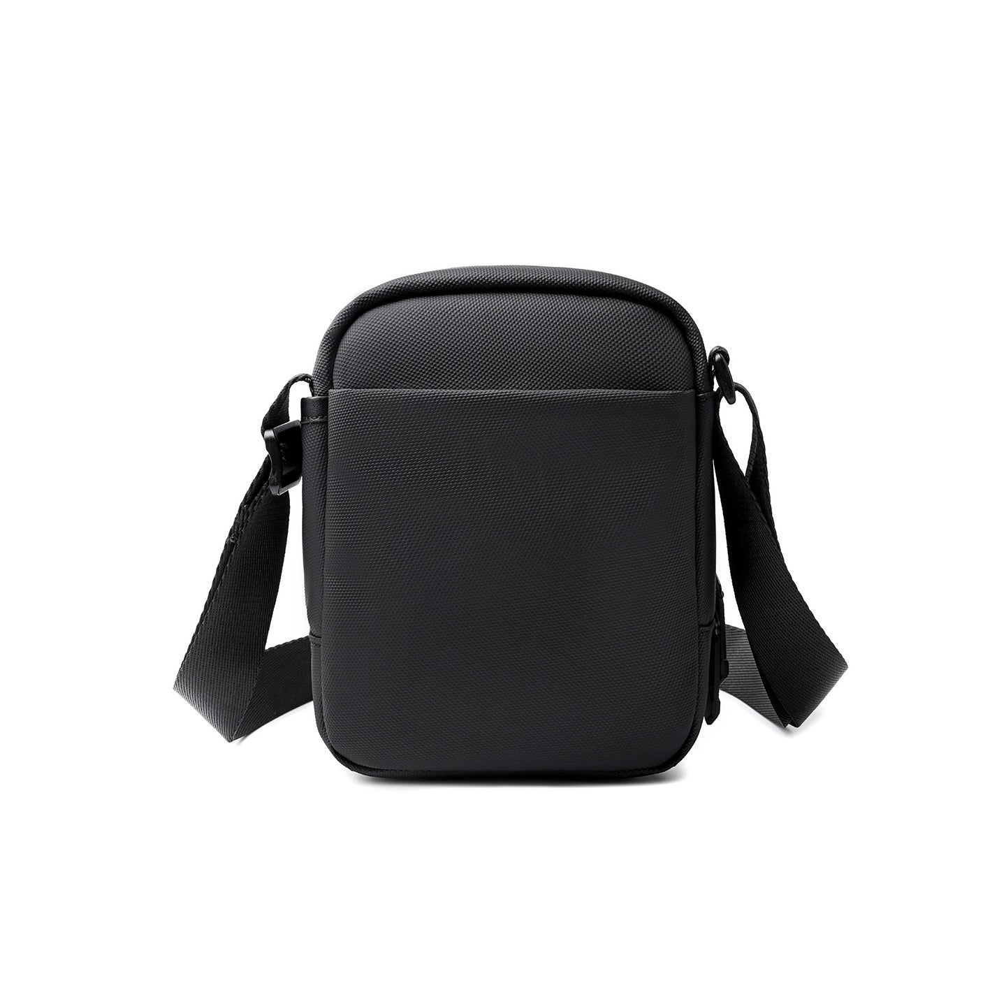 ZipCube: 3-Zip Mini Crossbody Phone Bag with Splash-Resistant Fabric for Men