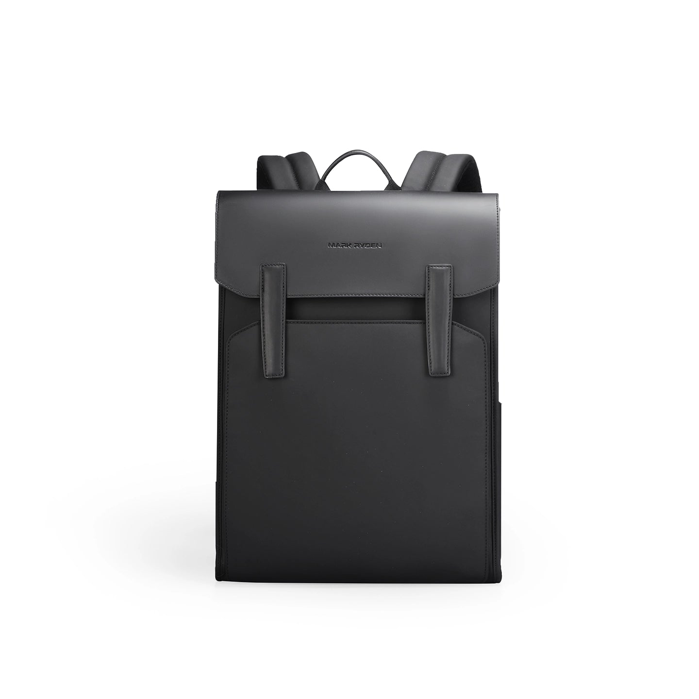 MUKE III: School Style Classic Business Work Black Oxford Backpack