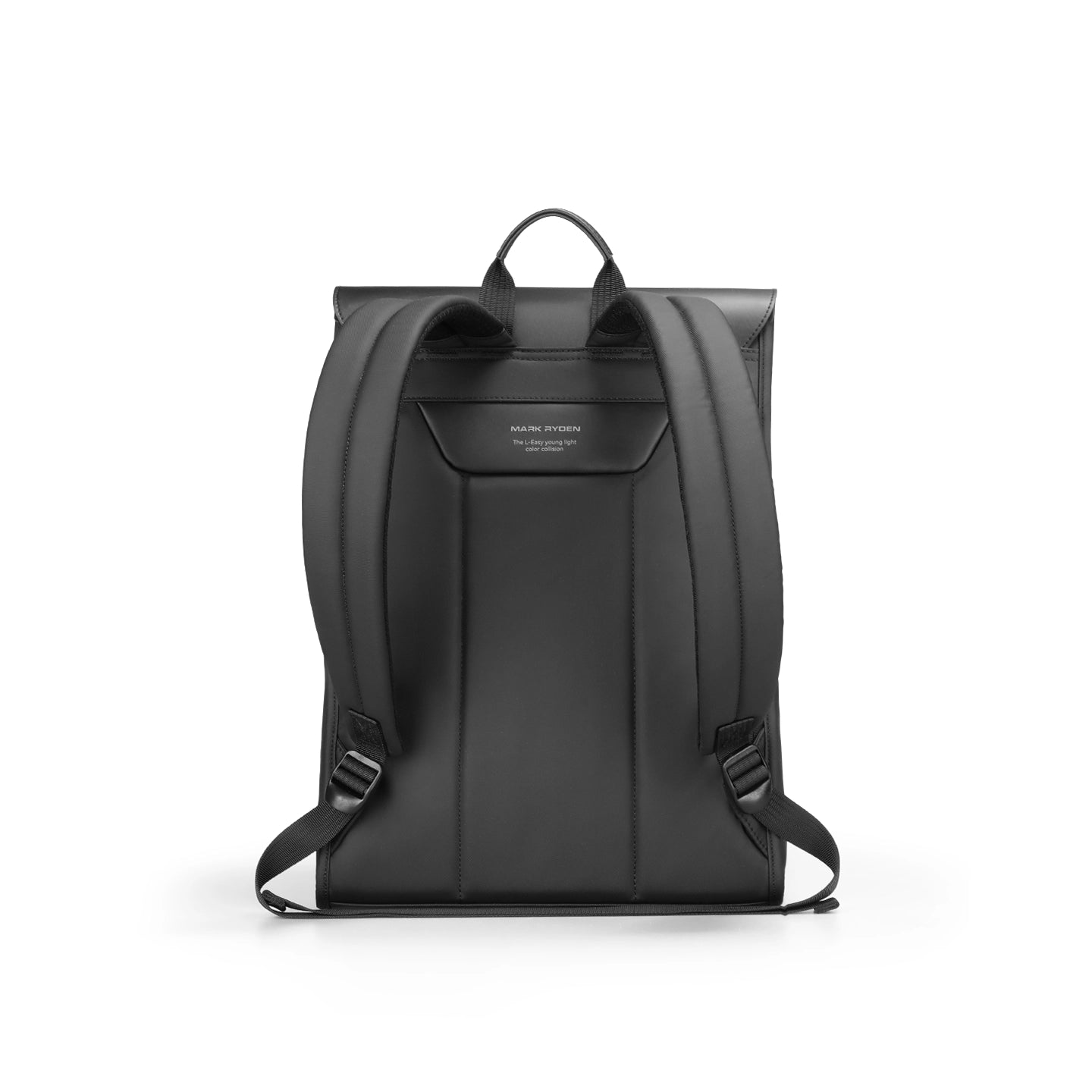 MUKE III: School Style Classic Business Work Black Oxford Backpack