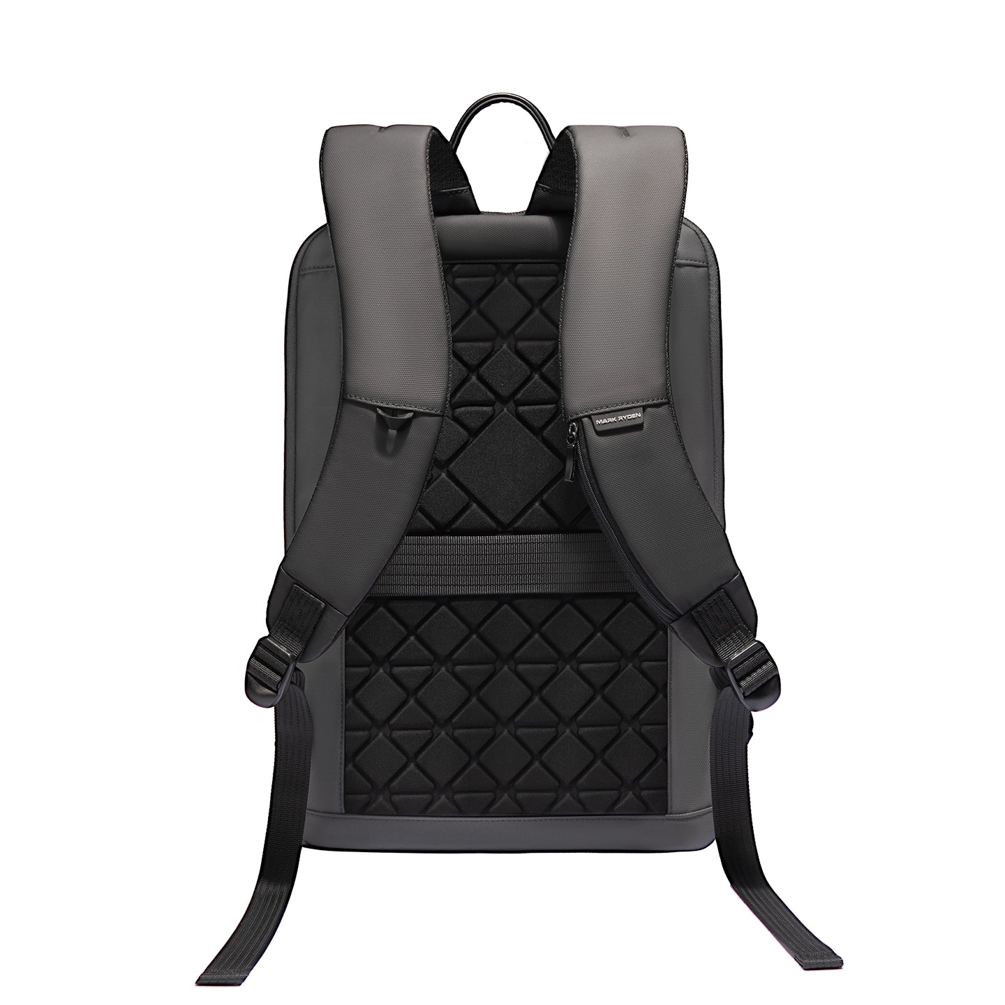 Mark Ryden backpack with padded straps and quilted ventilated back panel