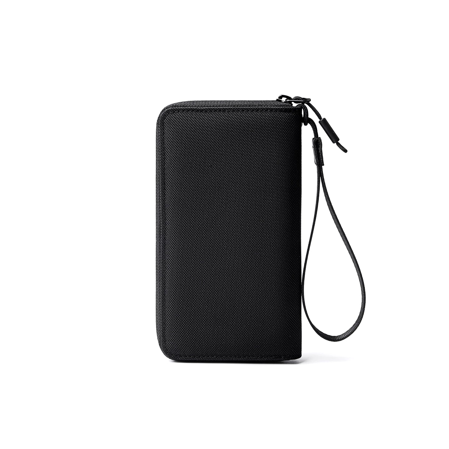 TetherZip: Wristlet Coin Wallet with Detachable Carry Strap and Inner Zipper Pocket