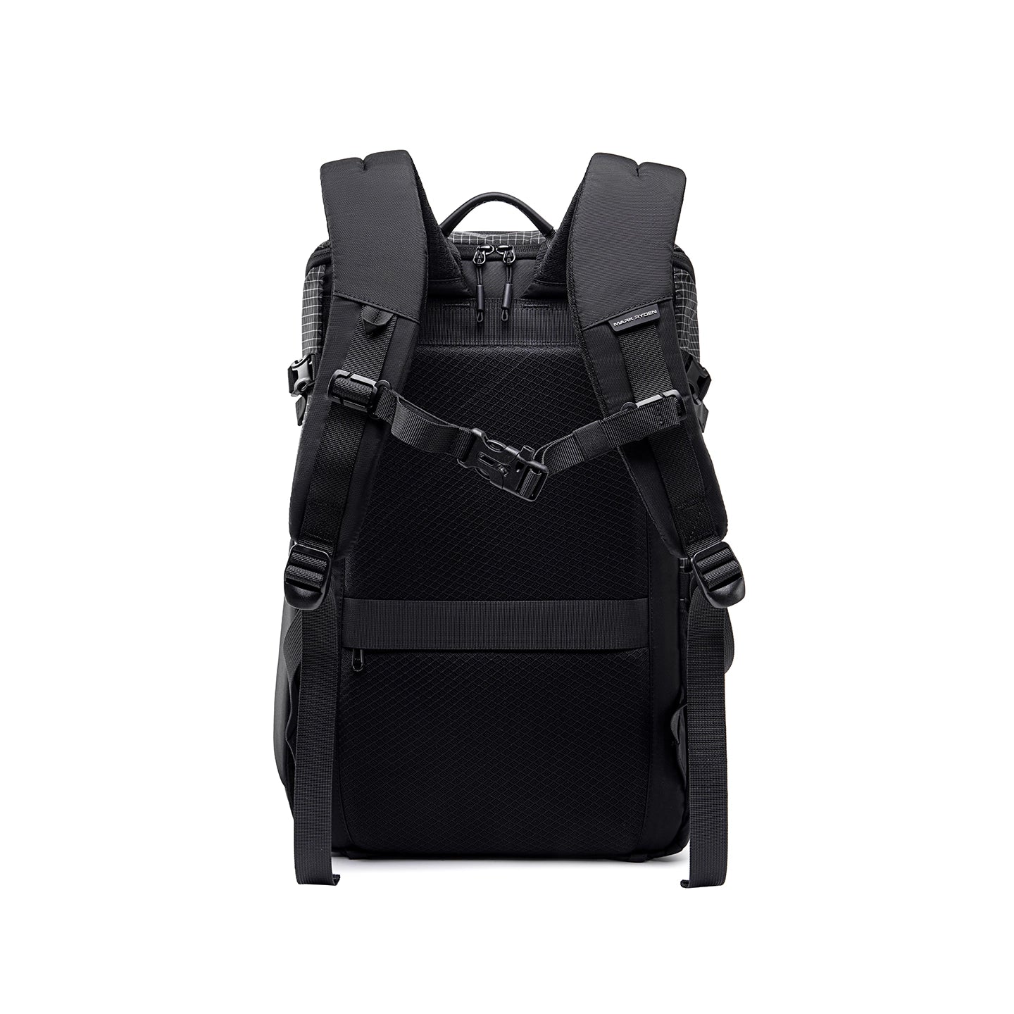 MARK RYDEN Global AeroPro 17.3" laptop backpack - black with padded straps & mesh back