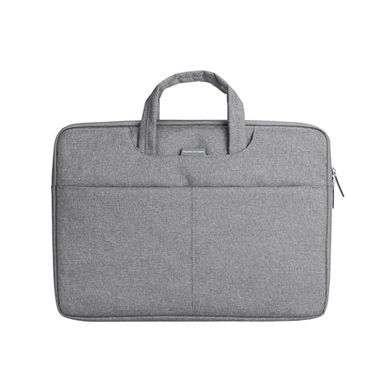 Gray fabric business laptop bag with handle, 13.3-15.6 inch Mark Ryden