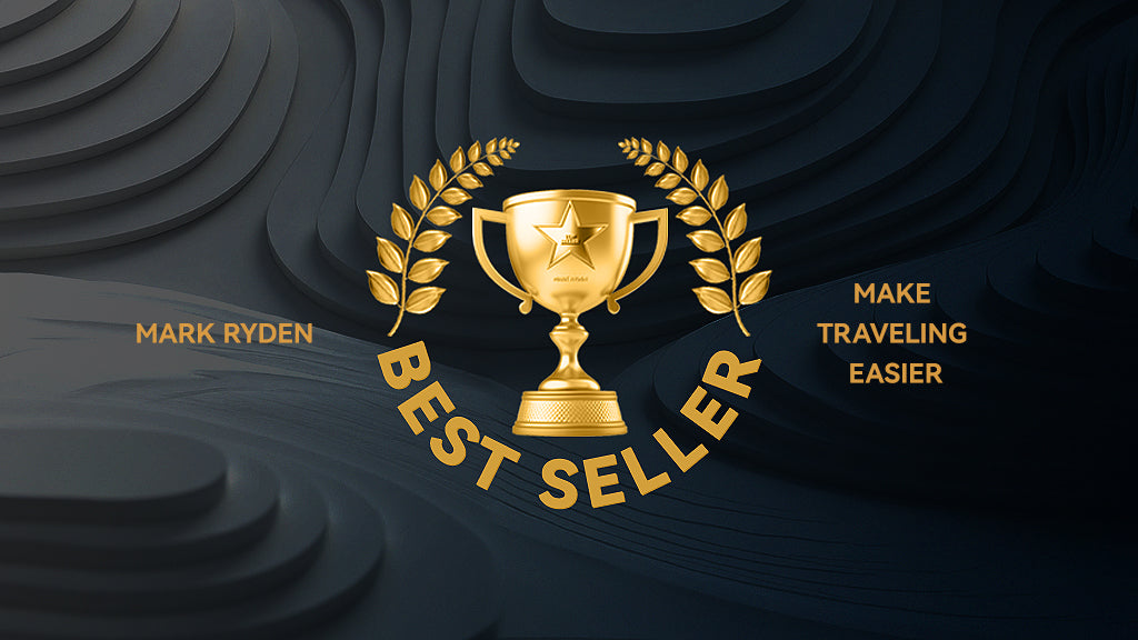 Mark Ryden Best Seller golden trophy, travel essentials
