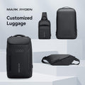 Mark Ryden Global customized black anti-theft travel bags with logo