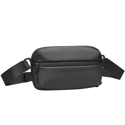 Mark Ryden Global black waterproof crossbody bag with multiple compartments