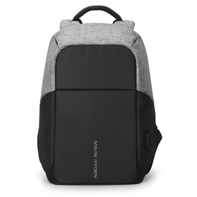 Mark Ryden Global anti-theft USB backpack - gray black design