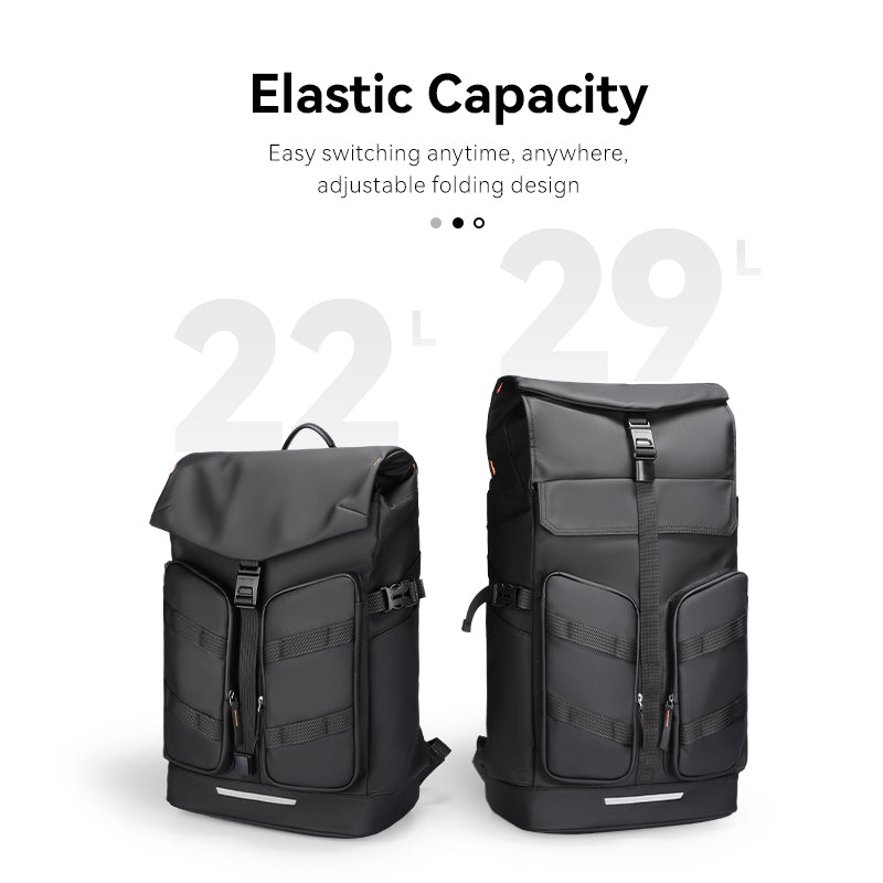 CapaFlex MR9779: Versatile 22L-29L Expandable Daily Backpack