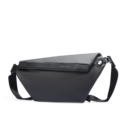 Mark Ryden sleek black-gray chest bag with adjustable strap | modern daily travel essential