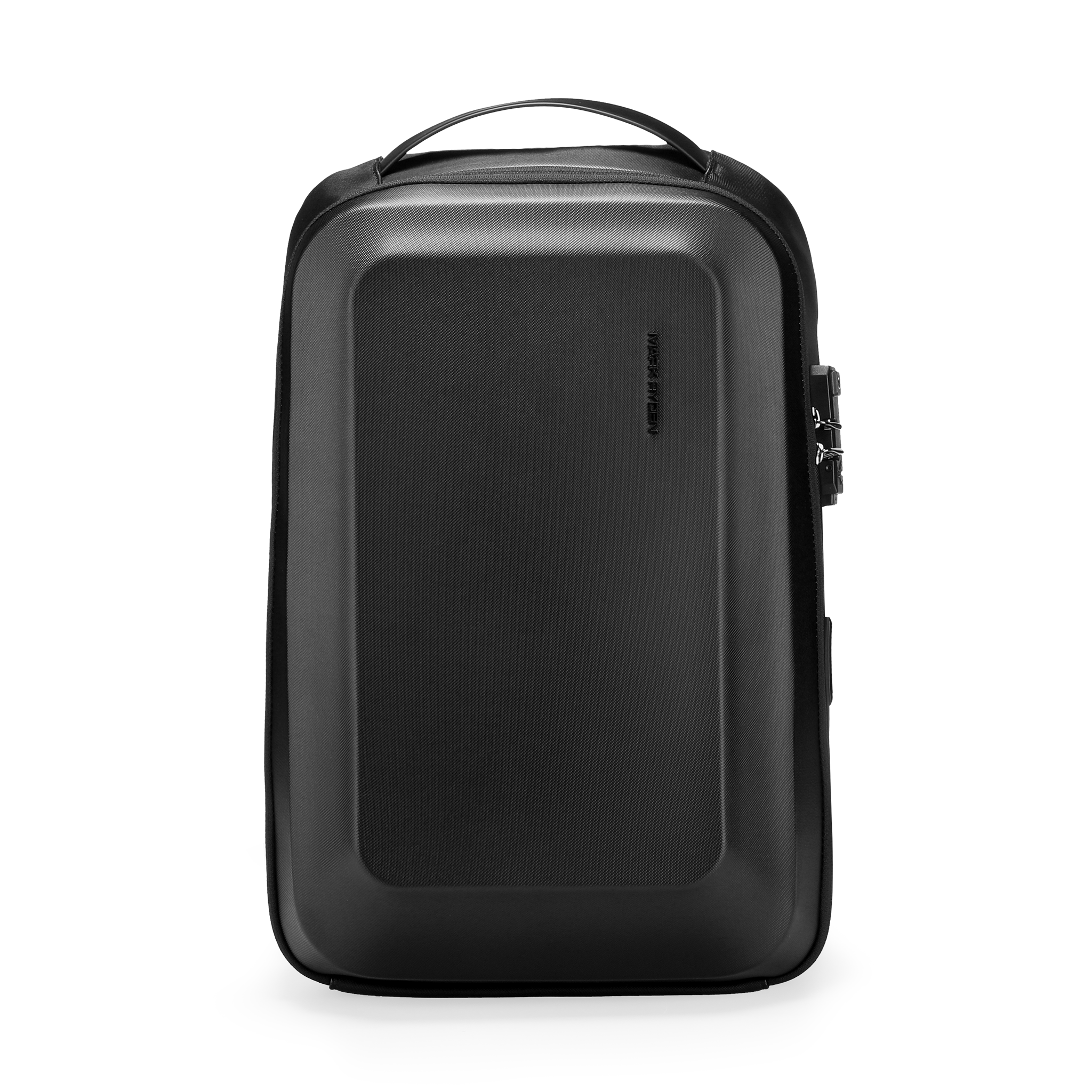 Mark Ryden GuardianShell secure black hardshell anti-theft travel backpack