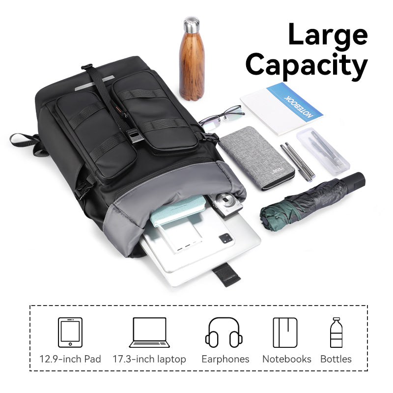 CapaFlex MR9779: Versatile 22L-29L Expandable Daily Backpack