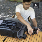 MarkRyden Global G Series large-capacity anti-theft camera backpack loading camera gear outdoors
