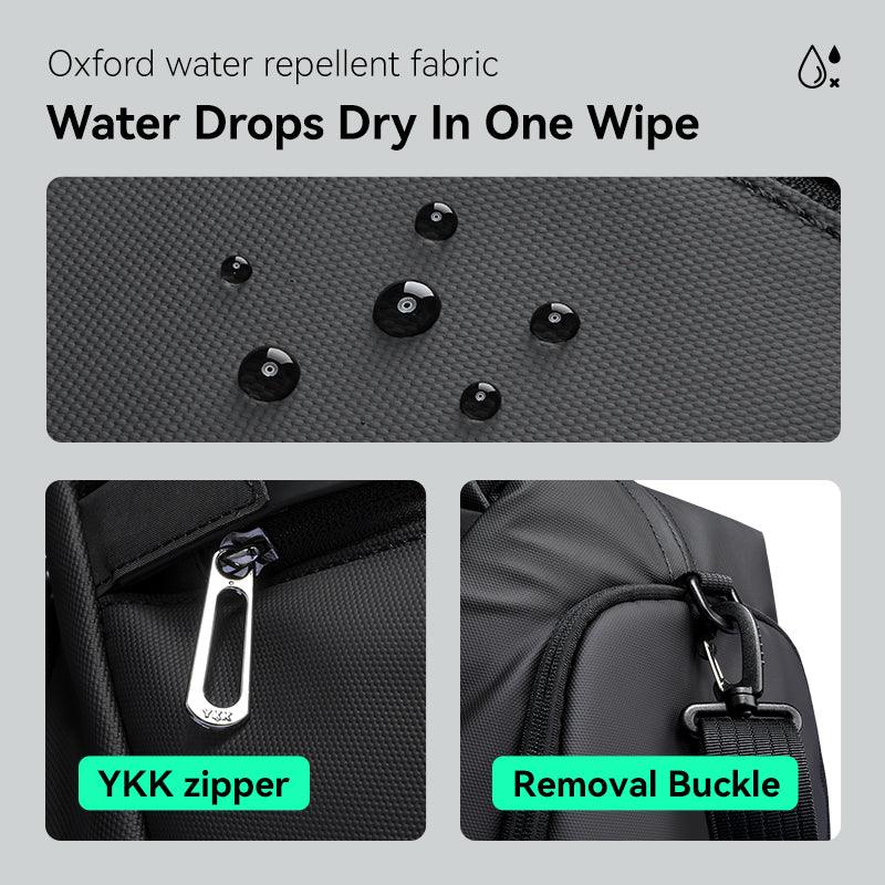 Deformable II sports bag w/water repel fabric, YKK zipper & removal buckle - Mark Ryden Global