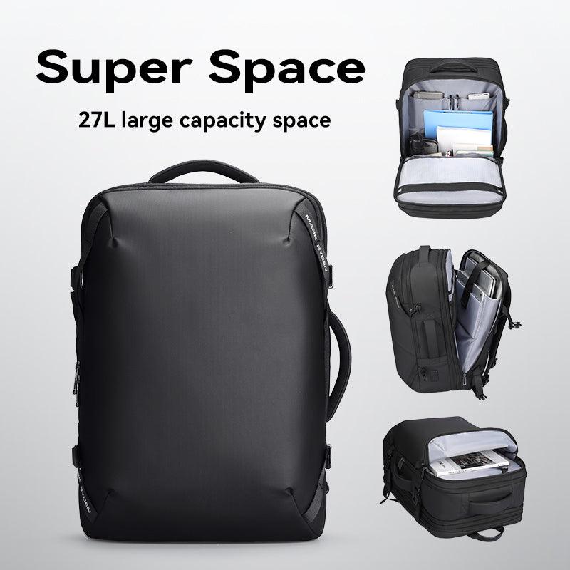 Mark Ryden Global black 27L multi-functional backpack with spacious compartments
