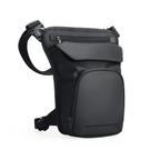 Mark Ryden Global black leather waterproof multifunctional crossbody bag with multiple compartments