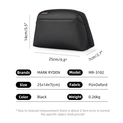 Mark Ryden black waterproof multi-functional 3C storage bag MR-3102