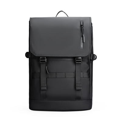 Balo Mark Ryden black expandable multifunctional backpack