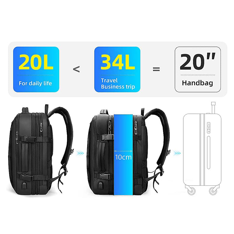 CommutePro MR9872: Efficient Organizing in Classic Style Backpack