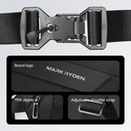 Mark Ryden Global EasePack sling bag - daily leather crossbody with secure buckle, YKK zipper