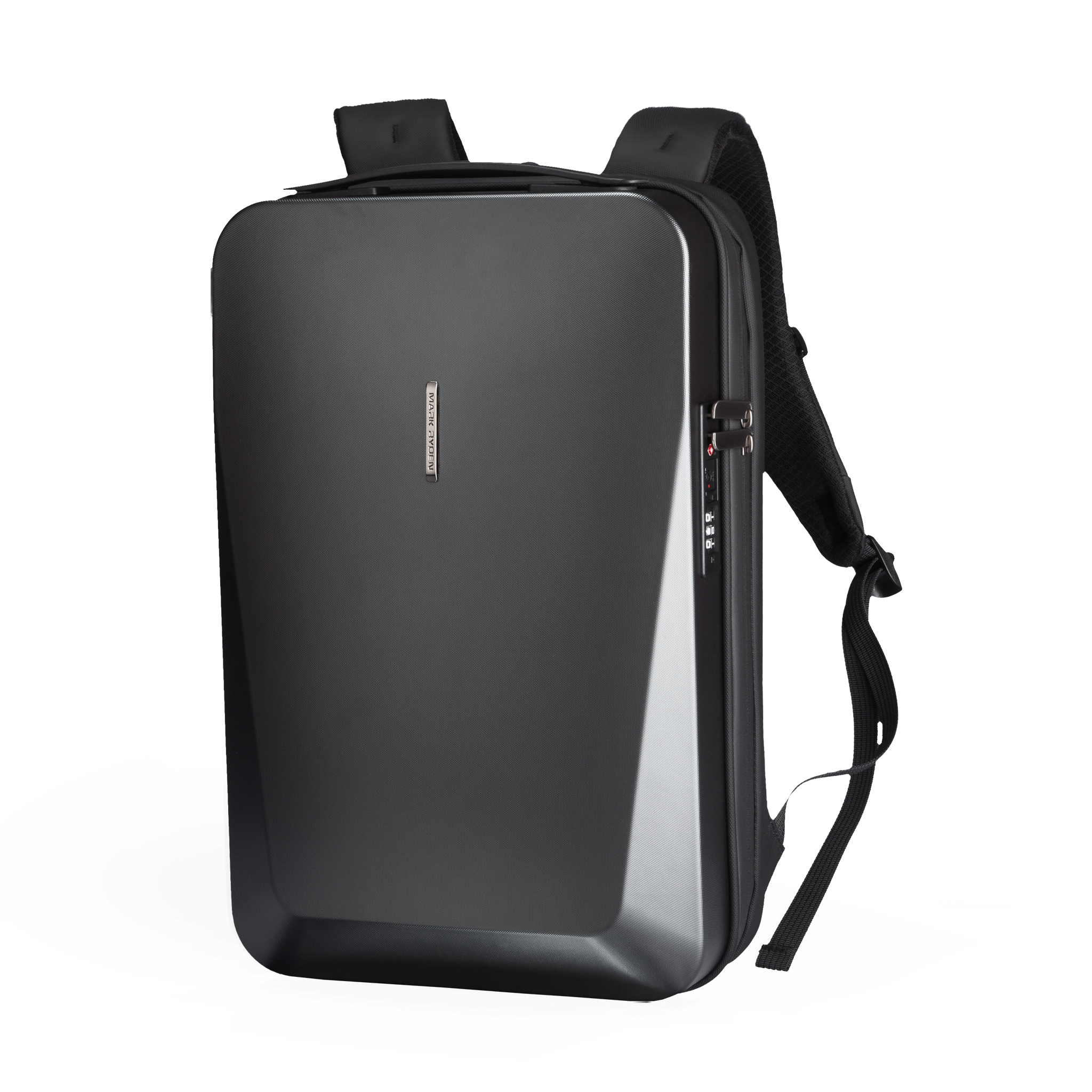 Mark Ryden black waterproof laptop backpack - anti-theft design