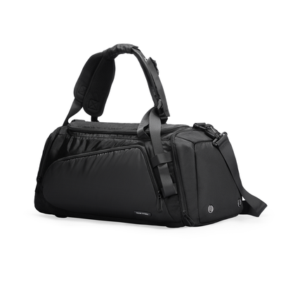 Mark Ryden black polyester travel bag with multiple pockets