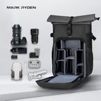 Mark Ryden large-capacity camera backpack for modern traveler with organized interior
