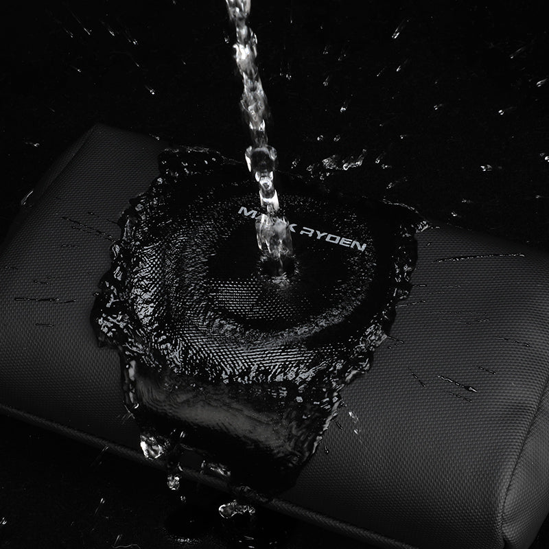 Mark Ryden waterproof toiletries bag water resistance test