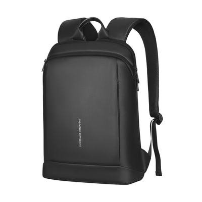 black slim leather backpack Slim I: Ideal Slim-Design Seamless Commuting Slim Laptop Backpack Black