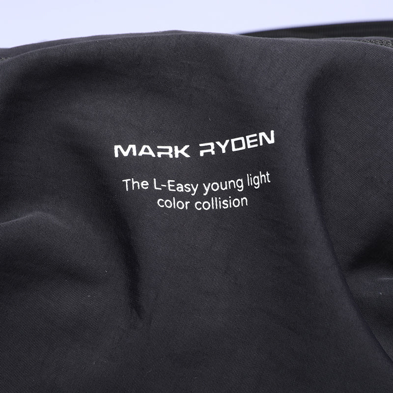 Mark Ryden ChillFlex sling bag - black fabric with white branding detail