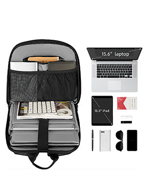 Mark Ryden Global slim commuter backpack with laptop compartment, travel essentials