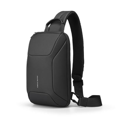 MarkRyden StealthChest RFID secure black chest bag for urban operator