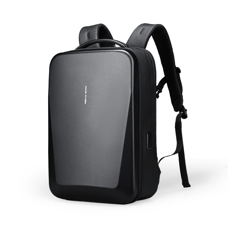 Mark Ryden Global Ratio Arc Apex black hard-shell work backpack